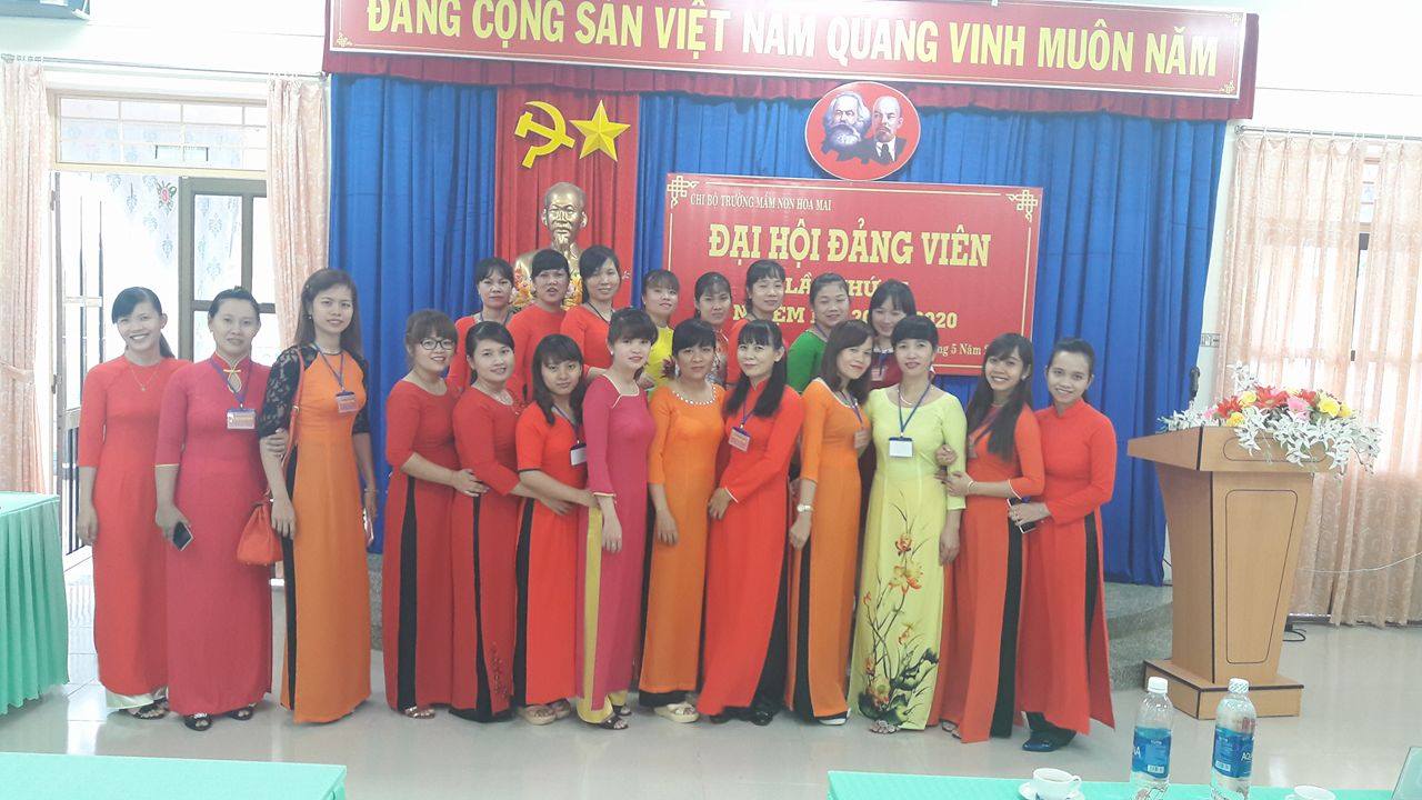 Đại Hội Đảng Viên Trường MN Hoa Mai nhiệm kỳ 2017-2020